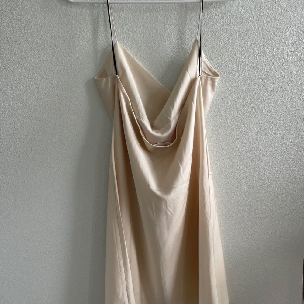 Satin Mini Dress - Picture 7 of 8
